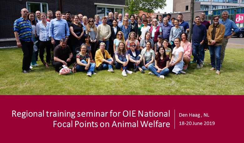 Regional training seminar for OIE National Focal Points on Animal Welfare   